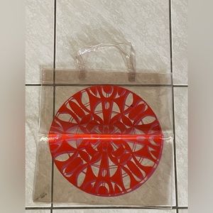 Mid Century Modern Clear Tote